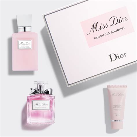 miss dior perfume and body milk set|miss dior cherie gift set.